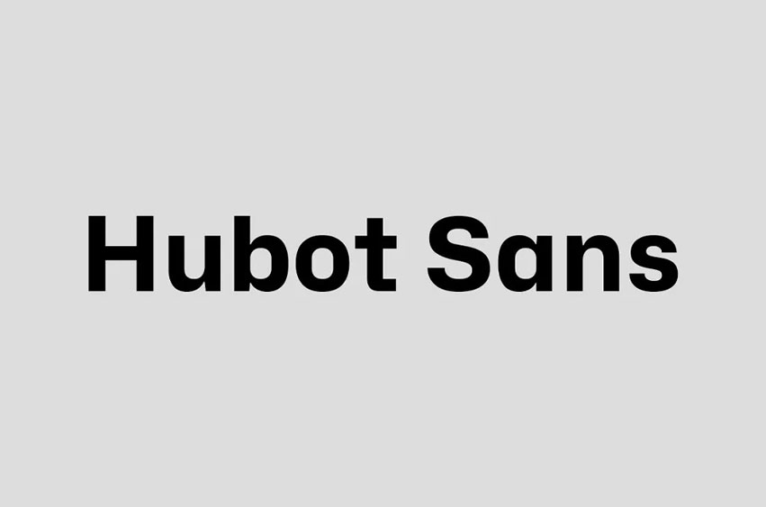 Hubot Sans Font