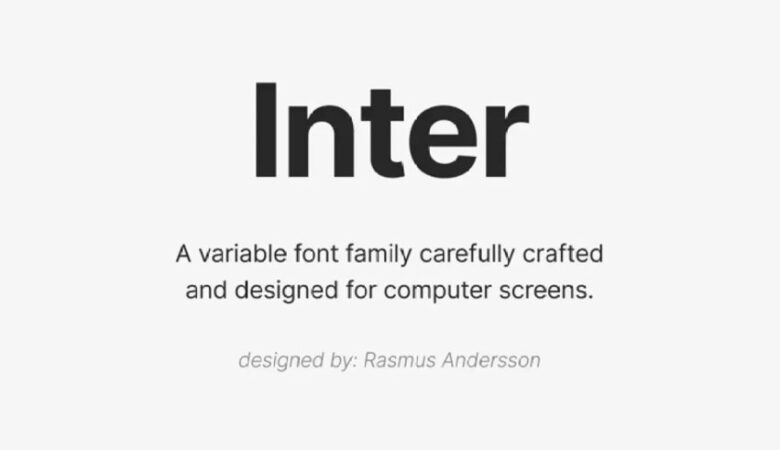 Inter Font