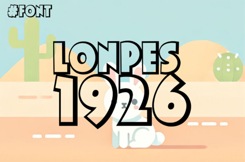 Lonpes 1926 Font