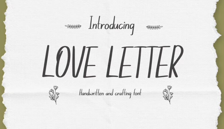 Love Letter Font