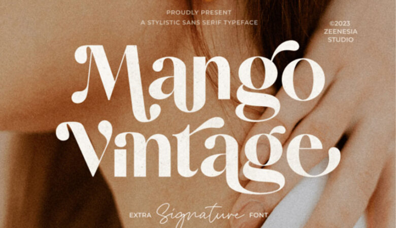 Mango Vintage Font