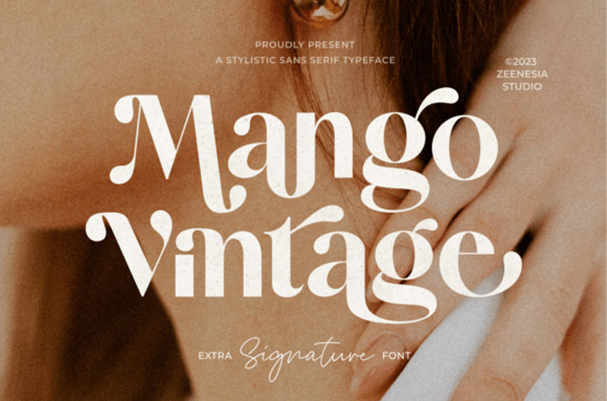 Mango Vintage Font