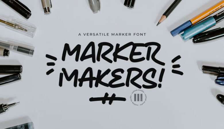 Marker Makers Font