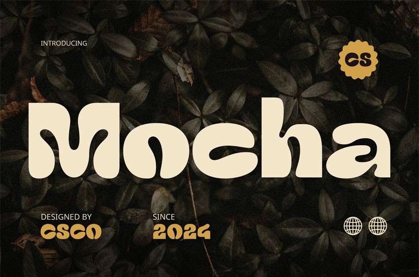 Mocha Decorative Font - FreeDaFonts