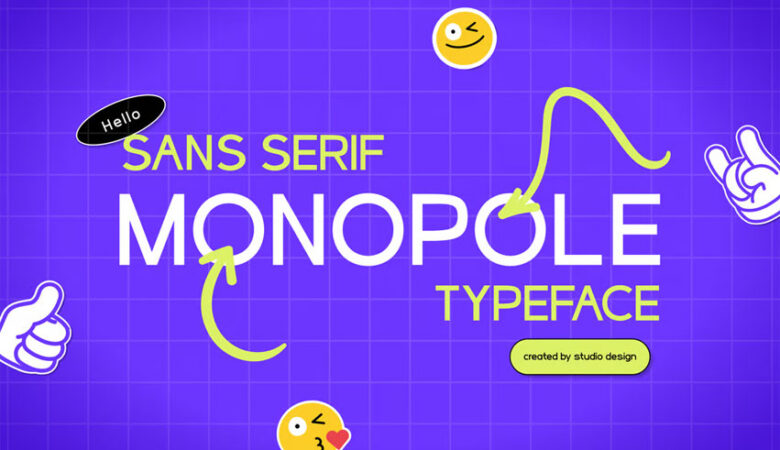 Monopole Font