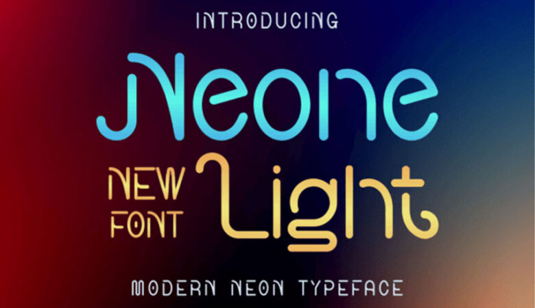 Neone Light Font