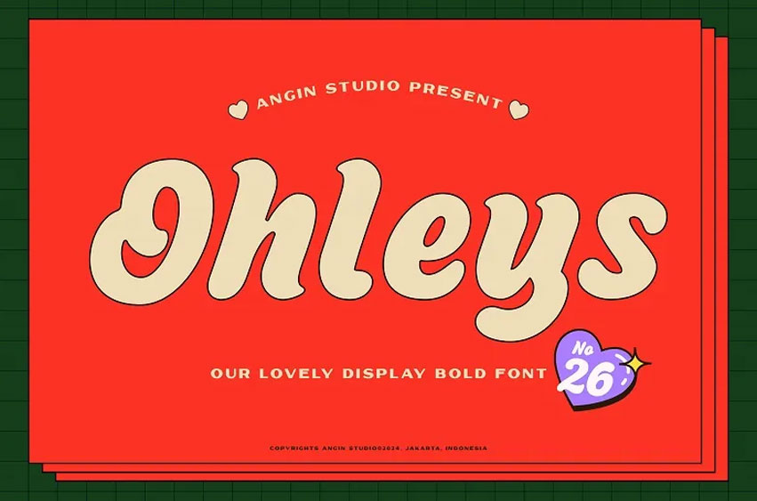 Ohleys Font