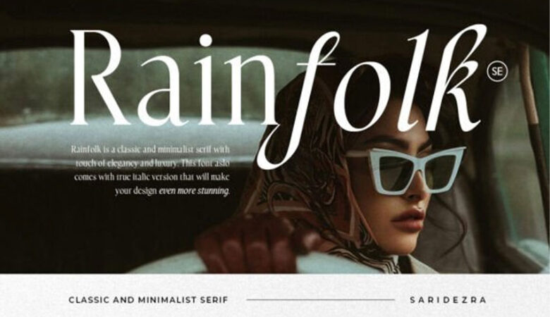 Rainfolk Font