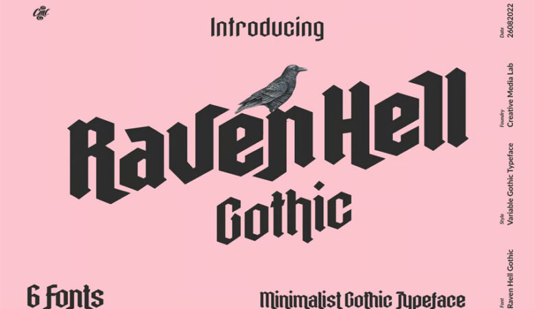 Raven Hell Gothic Font