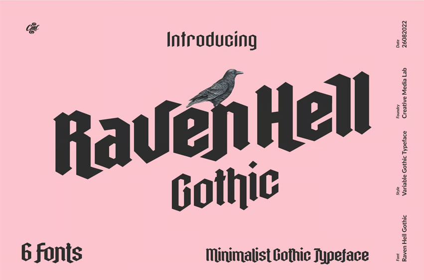 Raven Hell Gothic Font