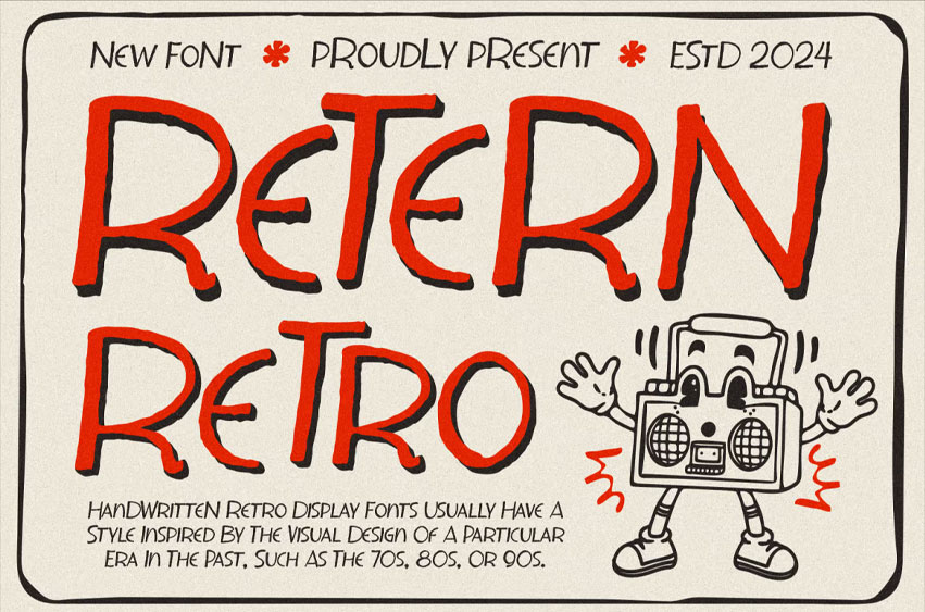 Retern Font