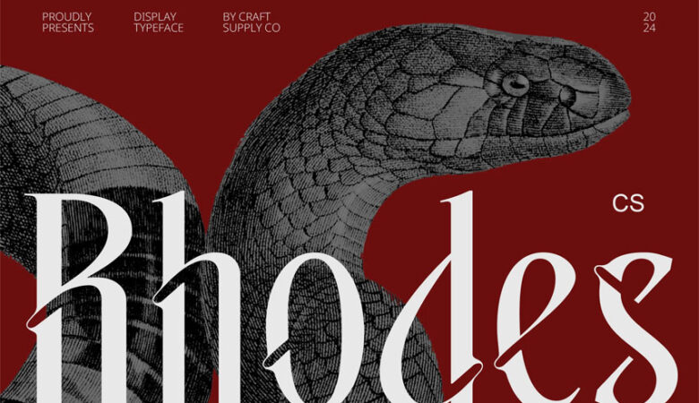 Rhodes Font