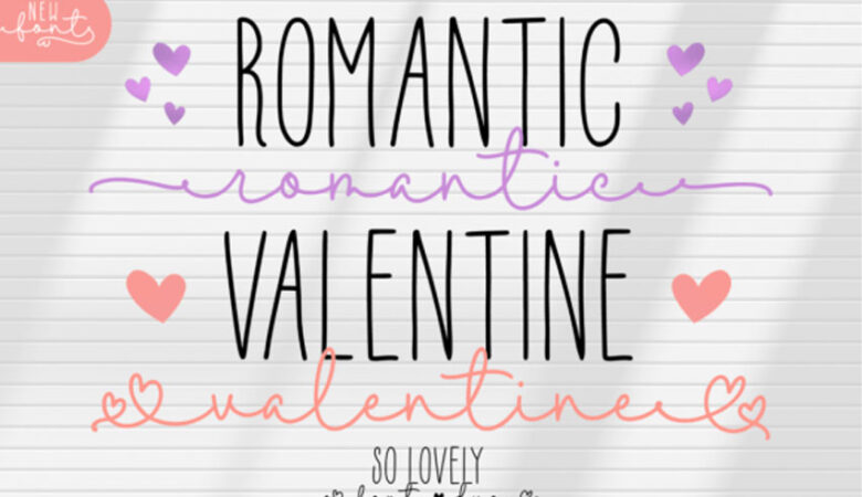 Romantic Valentine Font