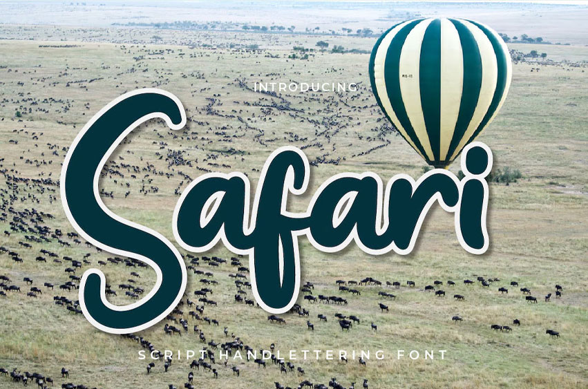 Safari Font