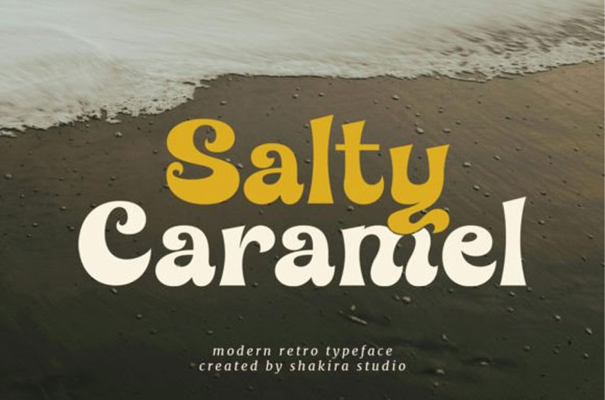 Salty Caramel Font