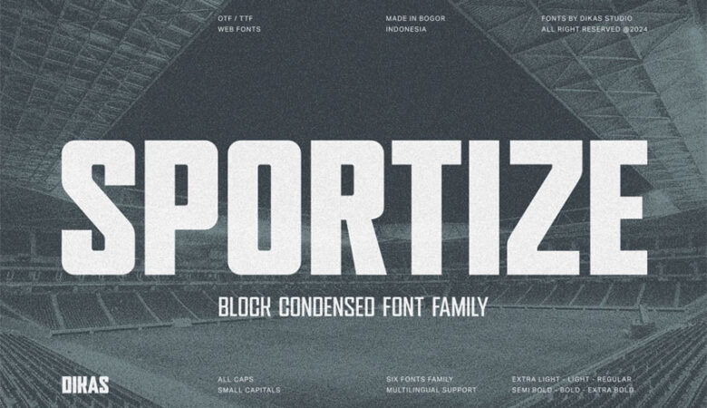 Sportize Font