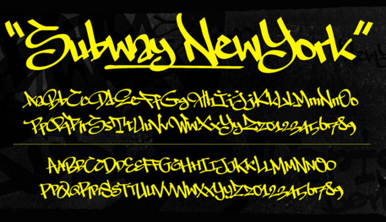 Subway New York Font