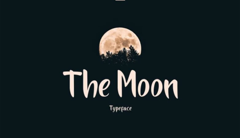 The Moon Font