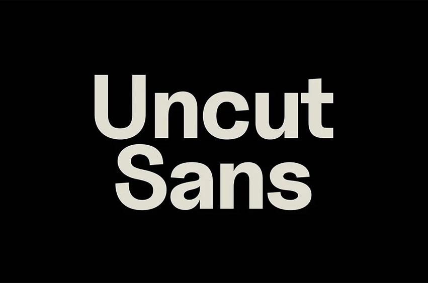 Uncut Sans Font