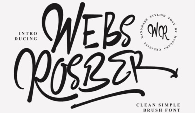 Webs Rosber Font