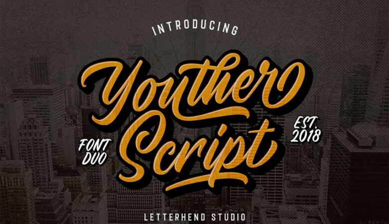 Youther Script Font