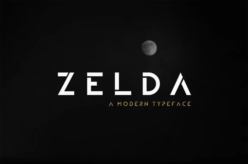 Zelda Modern Font