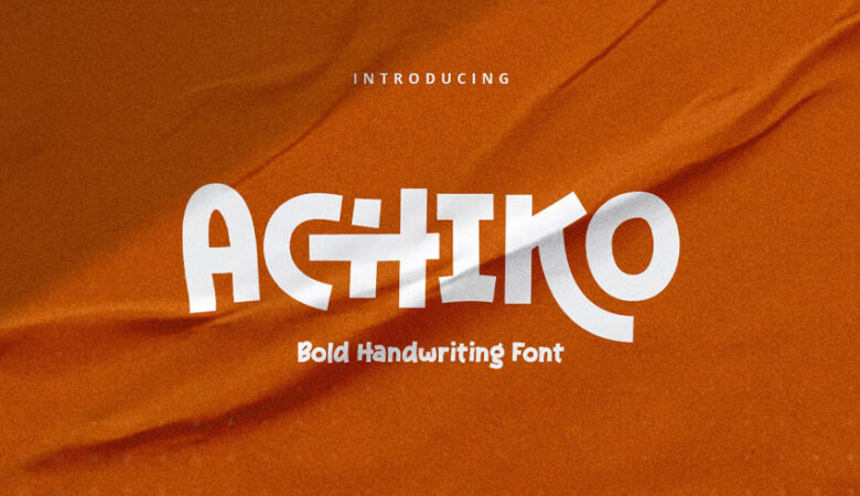 Achiko Font