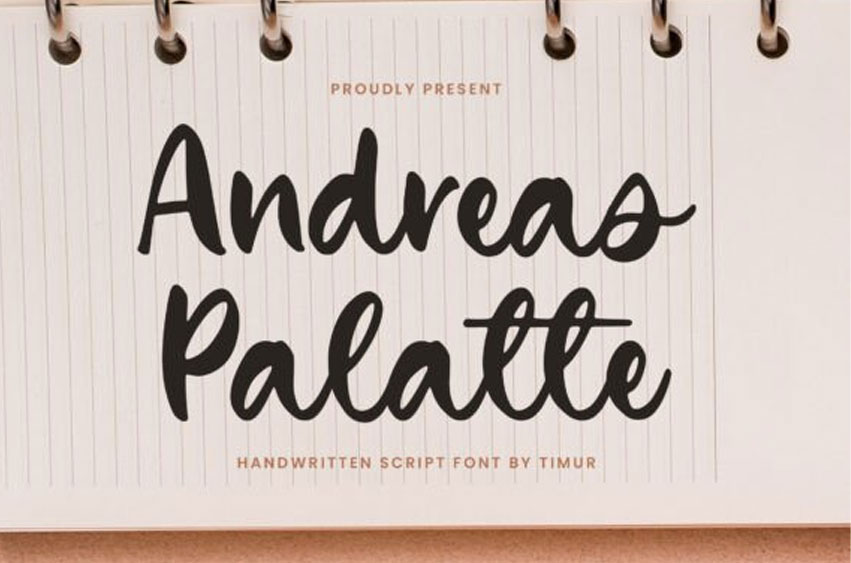 Andreas Palatte Font