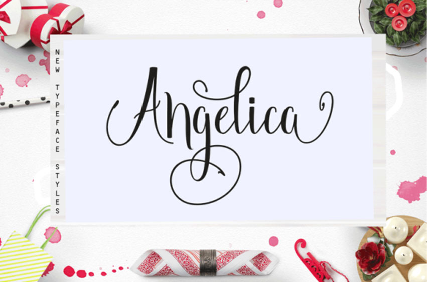 Angelica Typeface Font