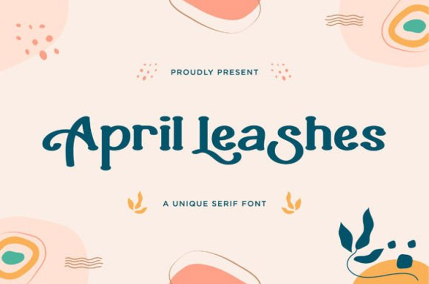 April Leashes Font