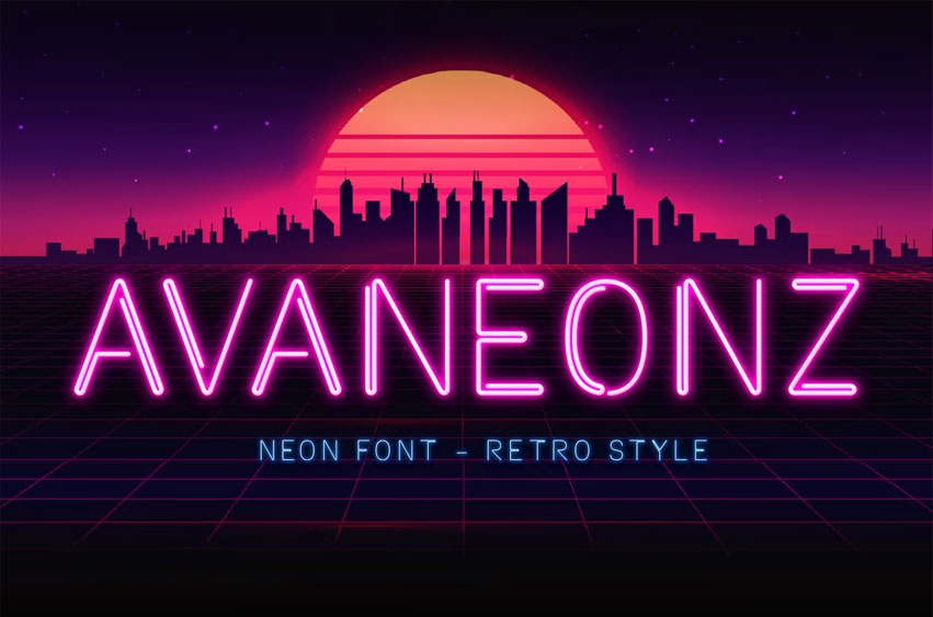 Avaneonz Font