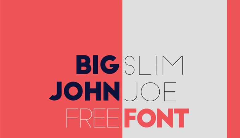 Big John & Slim Joe Font