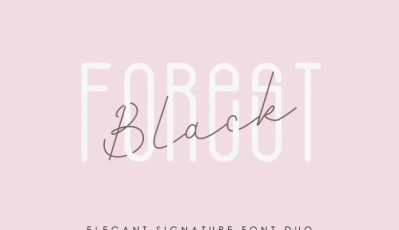 Black Forest Font