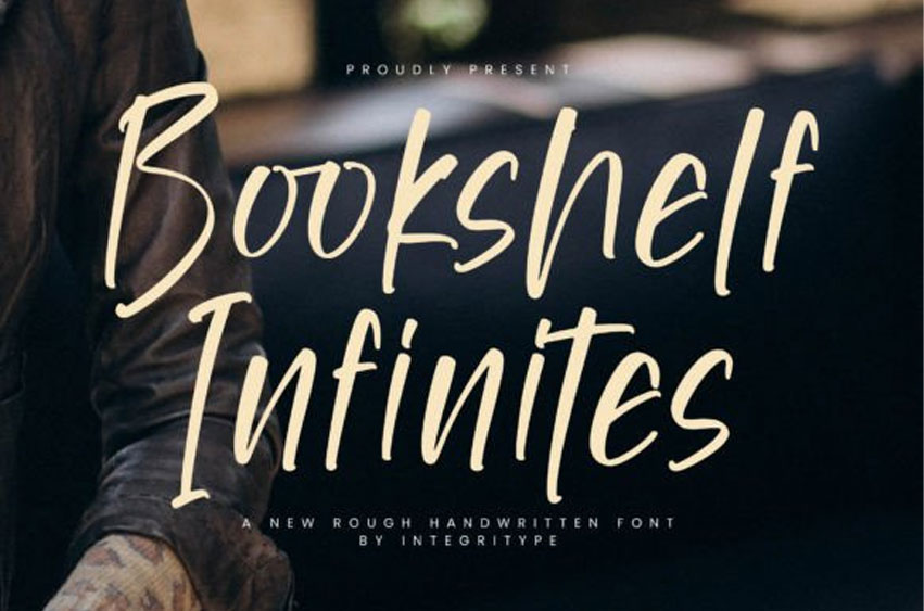 Bookshelf Infinites Font