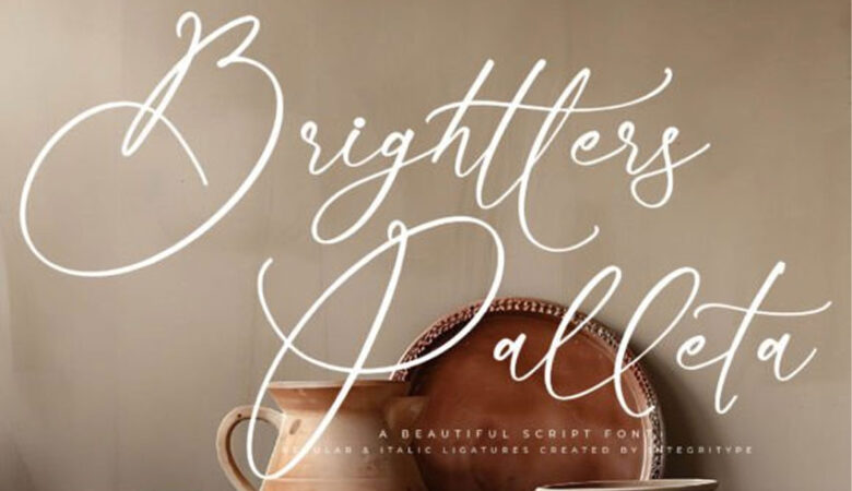 Brightters Palleta Font