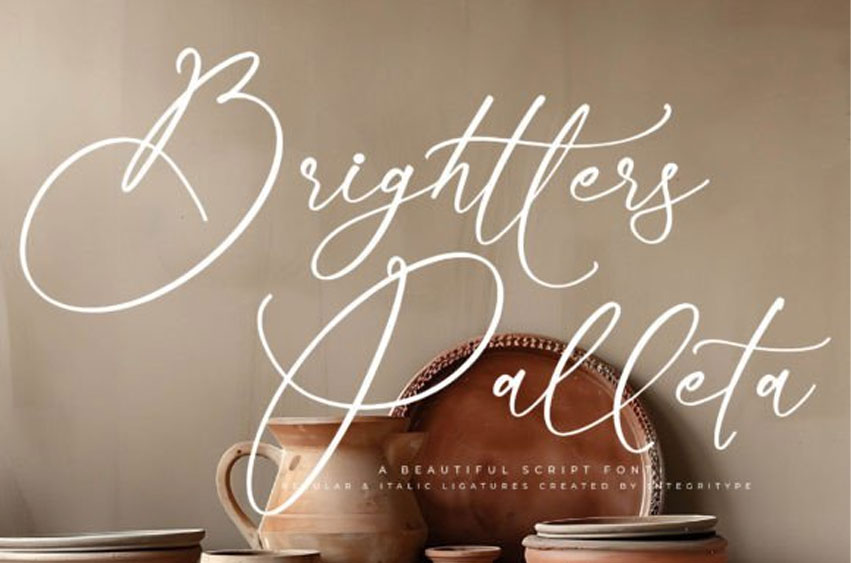 Brightters Palleta Font