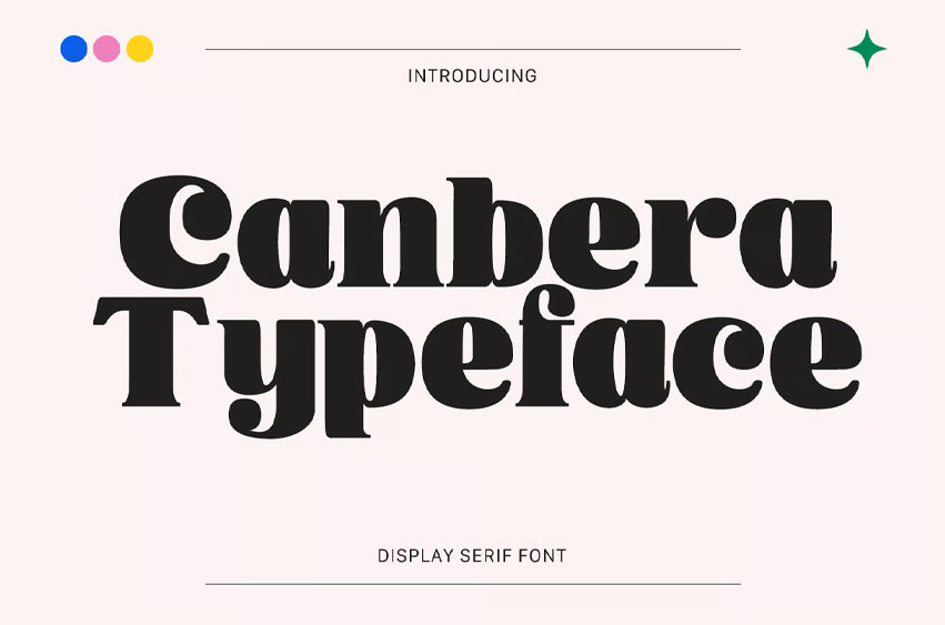 Canbera Font