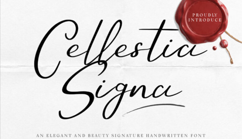 Cellestia Signa Font