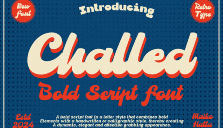 Challed Font