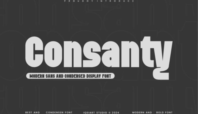 Consanty Font