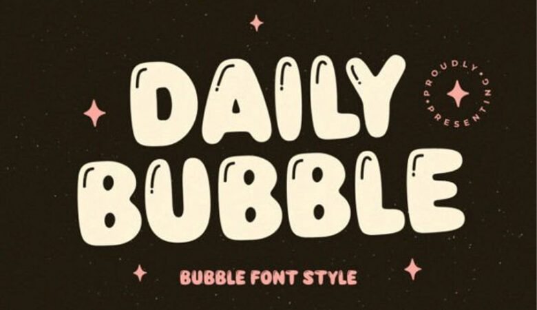 Daily Bubble Font