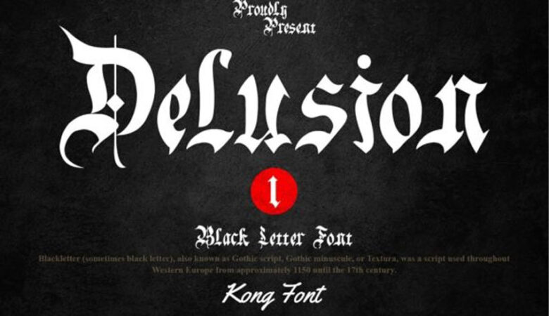 Delusion Font