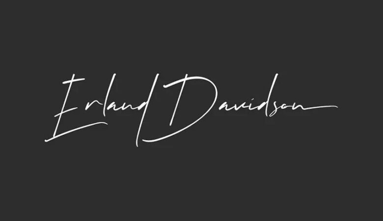 Erland Davidson Font