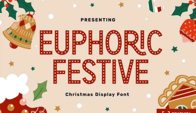 Euphoric Festive Font