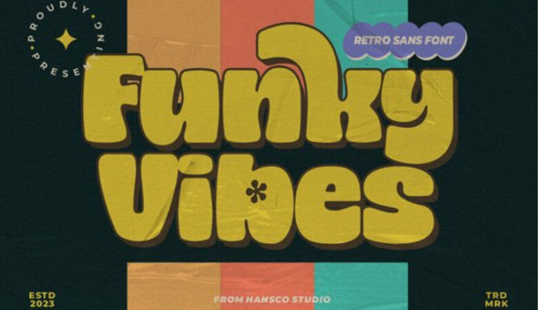 Funky Vibes Retro Font