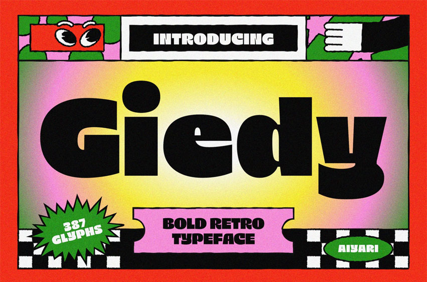 Giedy Font