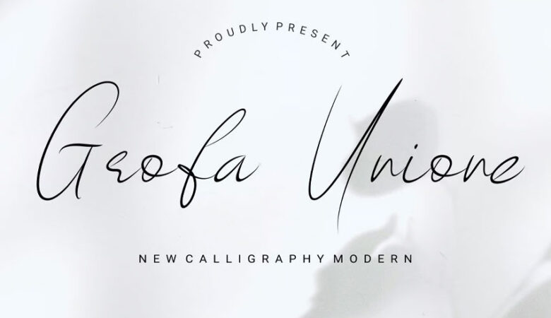 Grofa Unione Font