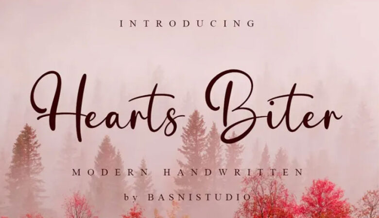 Heart Biter Font