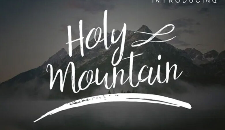 Holy Mountain Font