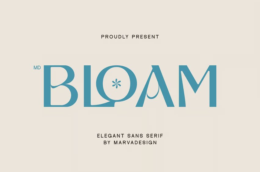 Md Bloam Font